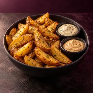 Batata para Compartilhar — imagem ilustrativa gerada com IA